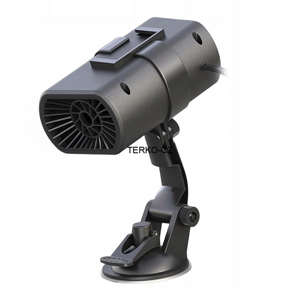 Přenosný topný a chladící ventilátor do auta 12V 150W