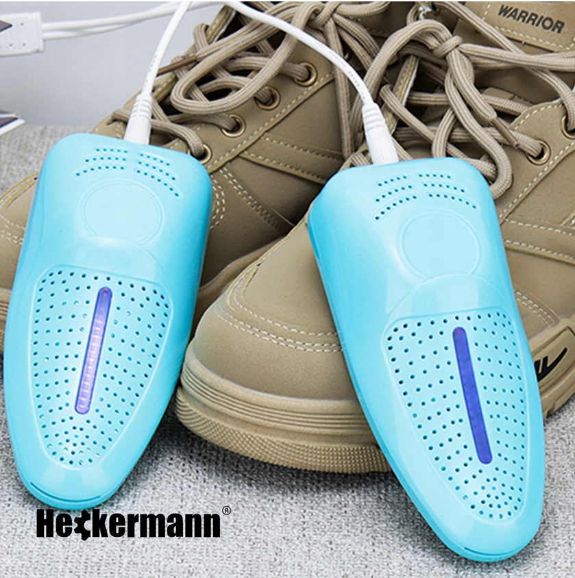 Elektrický vysoušeč bot Heckermann R8 s diodou a UV dezinfekcí stálý výkon 10W