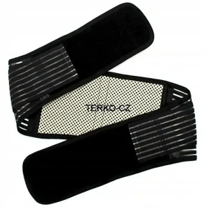 Magnetický samozahřívací bederní ledvinový pás s turmalínem, vel.L