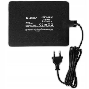 Topná vodotěsná samolepící podložka 10x17cm, 230V / 4W max. 37°C