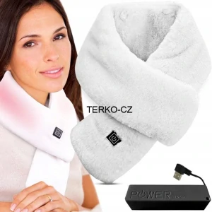 Vyhřívaná elektrická šála na krk, USB
