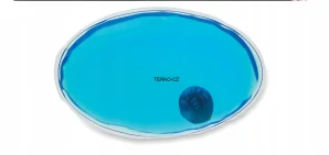 Zahřívací polštářek - ovál tyrkysový