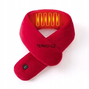 Vyhřívaná šála se třemi stupni ohřevu USB 5V