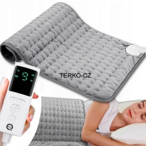 Elektrická vyhřívaná podložka přikrývka 30X60cm 6 úrovní teploty 75W