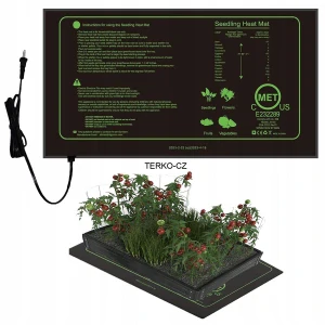 Vyhřívací vododěodolná podložka pro sazenice 25x52cm 230V / 21W max. 40°C
