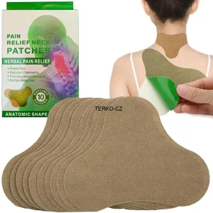 Zahřívací náplasti proti bolesti krku a šíje 10x13cm 10ks