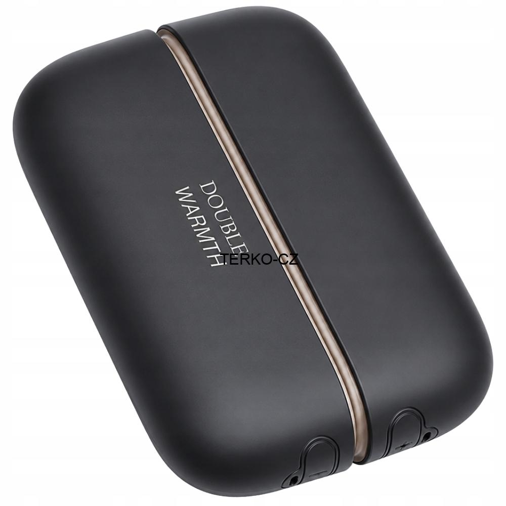 MAGNETICKÝ ELEKTRICKÝ OHŘÍVAČ RUKOU 2V1 USB ČERNÝ 7W 5V