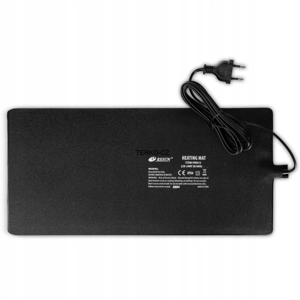 Topná voděodolná samolepící podložka 20x45cm 230V / 24W  max. 37°C