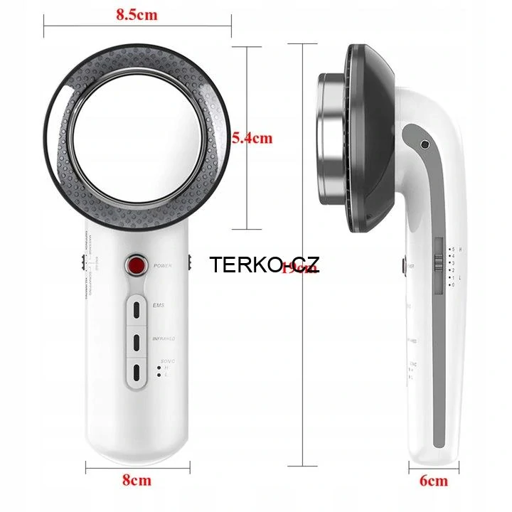 Multifunkční masážní přístroj s infračerveným světlem