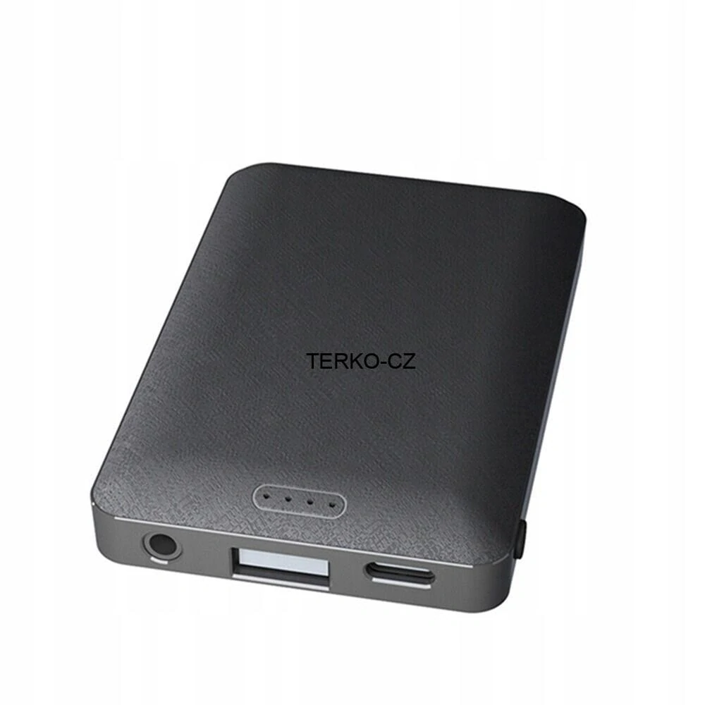 Sada 2 ks powerbanka, černá, 2 x 5000 mAh, 2 x 95g