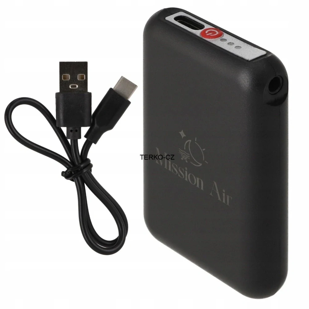 Vyhřívaná čepice na USB + powerbanka 2500 mAh