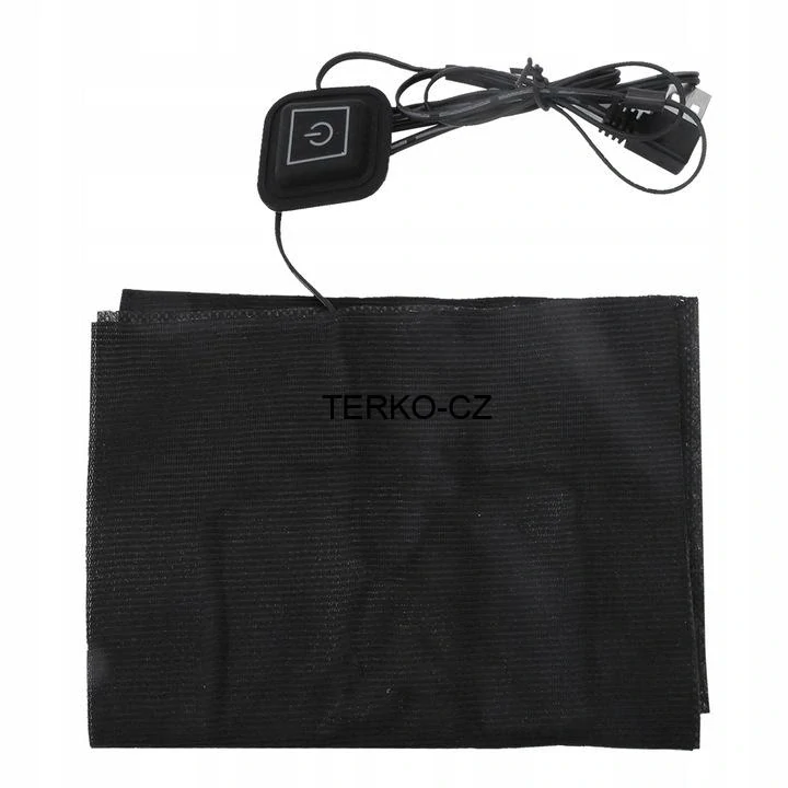 Vyhřívací podložka do oblečení 35x15cm USB 5V 8W