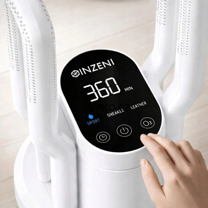 Vysoušeč obuvi 100W s funkcí ozonizace
