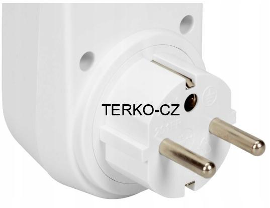 Zástrčka - regulátor světla pro LED a HALOGEN, 3-200 W