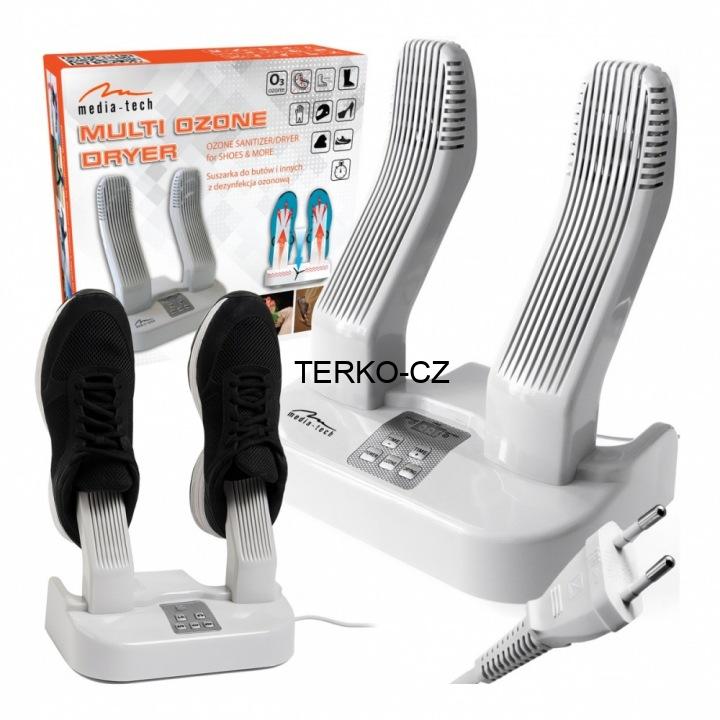 Elektrický teplovzdušný vysoušeč obuvi s ozonizací 100W 220V