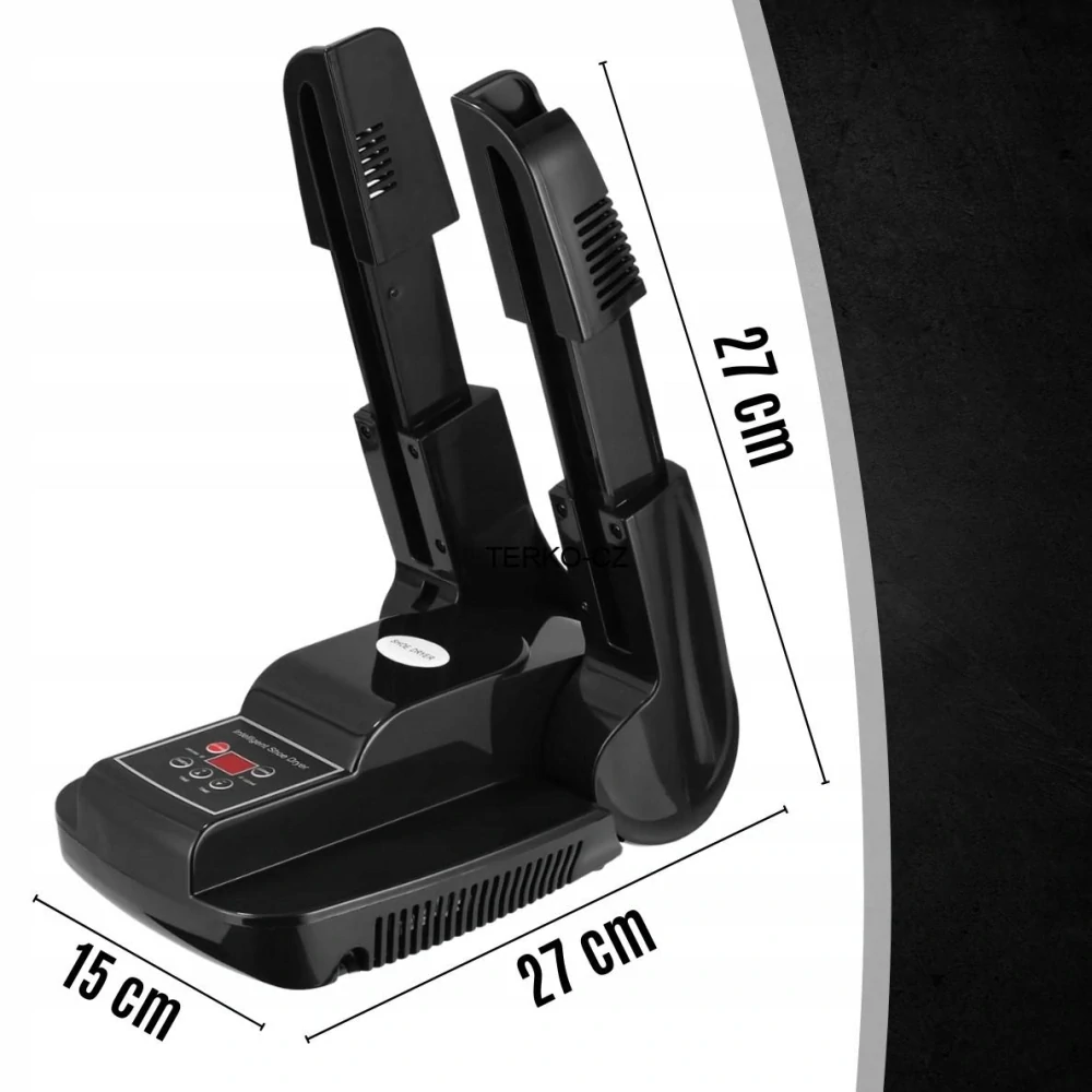 Elektrický teplovzdušný vysoušeč bot a rukavic s ozonovou dezinfekcí, odvlhčovač, pohlcovač pachů - 200W