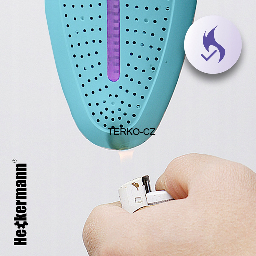 Elektrický vysoušeč bot Heckermann R8 s diodou a UV dezinfekcí stálý výkon 10W