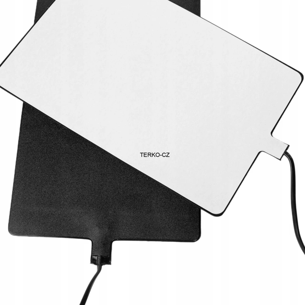 Topná vodotěsná samolepící podložka 10x17cm, 230V / 4W max. 37°C