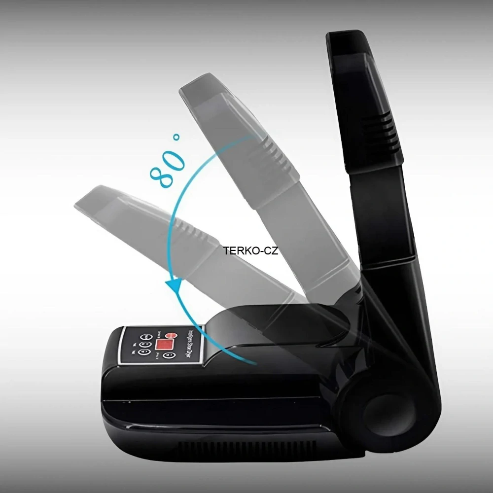 Elektrický teplovzdušný vysoušeč bot a rukavic s ozonovou dezinfekcí, odvlhčovač, pohlcovač pachů - 200W